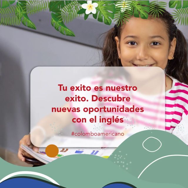 ¡Únete a El Colombo Americano para prosperar, divertirte y conocer a otras personas que comparten tus gustos! ¡Aprovecha nuestros programas interactivos para niños desde 7 años, adolescentes y adultos para aprender un inglés fluído! ¡Es el lugar perfecto para cultivar tu futuro! #ElColomboAmericano #AprendeIngles #CultivaTuFuturo

Inscripciones: Link in bio.